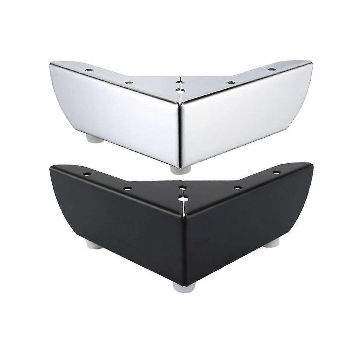 加厚床腿 承重沙腿 金属电视柜脚 直角床脚