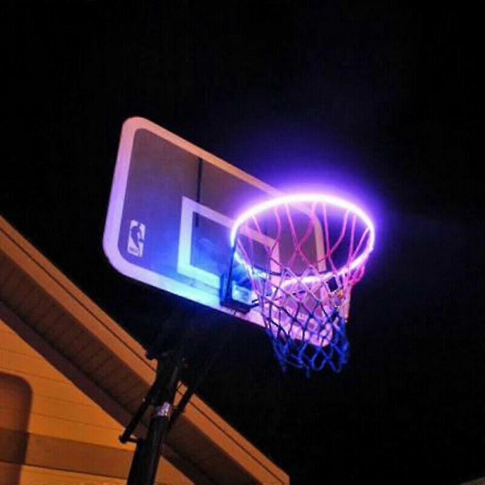 Led Solar Basketball Hoop Light Basketball Rim giocare accessori night light