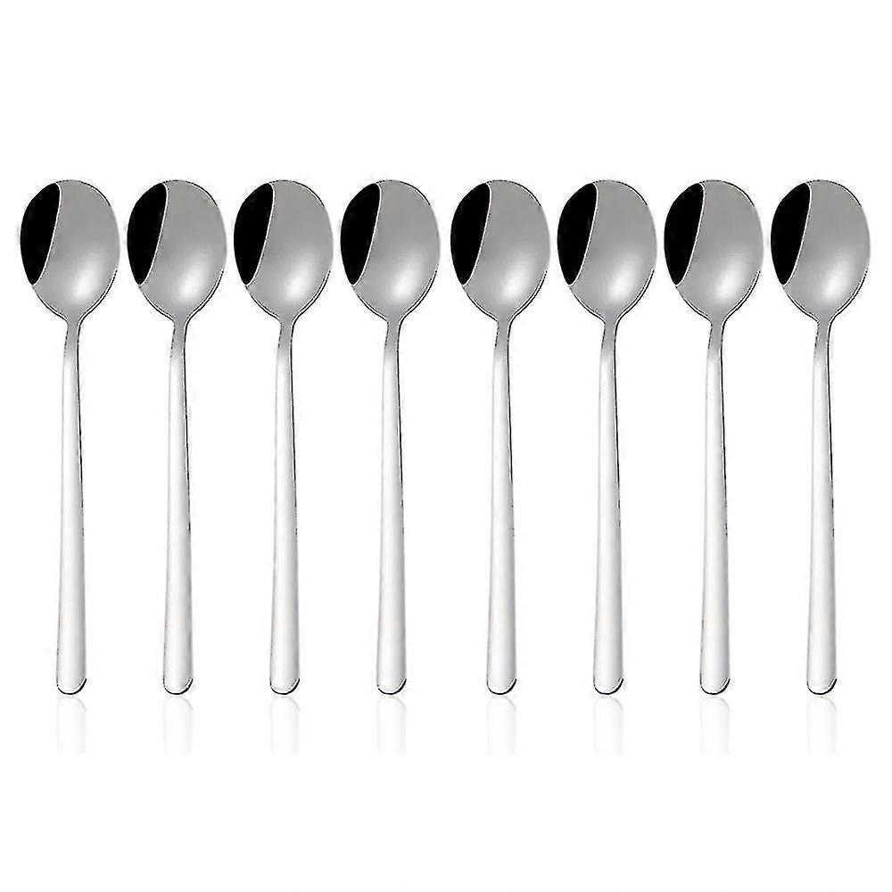 8 Pcs Dinner Spoons Set For Home, Kitchen Or Restaurant