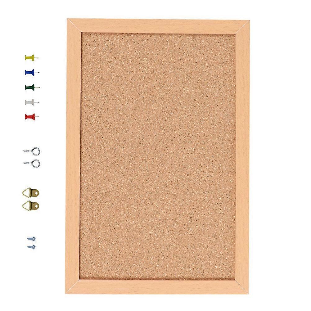 1 Set Cork Board Message Display Board Message Board Photo Board for Office School