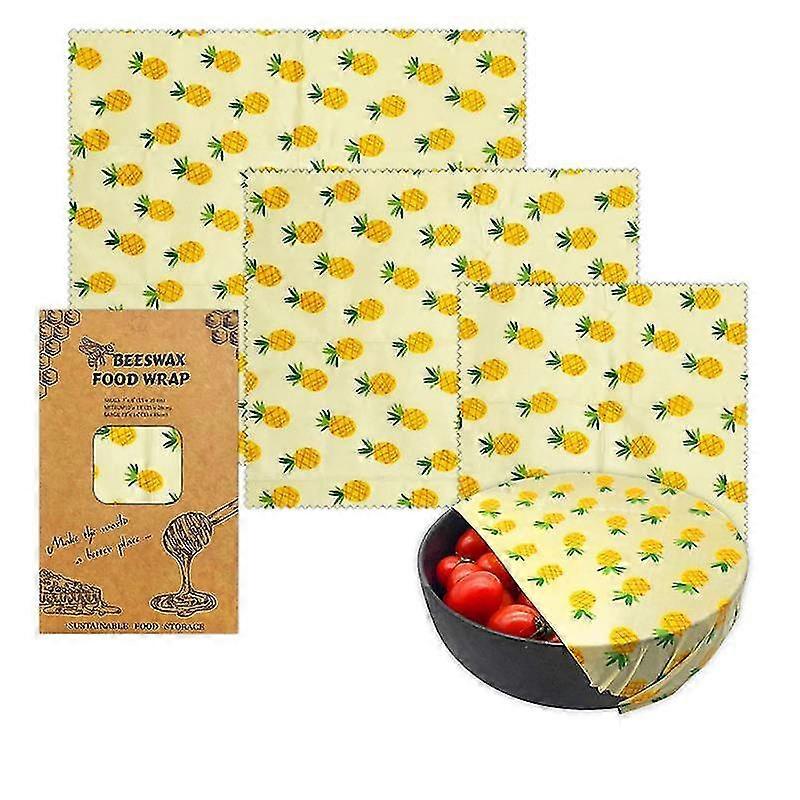 蜂蜡可重复使用的食品包装 - 蜂蜡包装可持续产品、蜡包装、环保包装、组织储物袋、奶酪蜜蜂包装纸粘附、佤邦