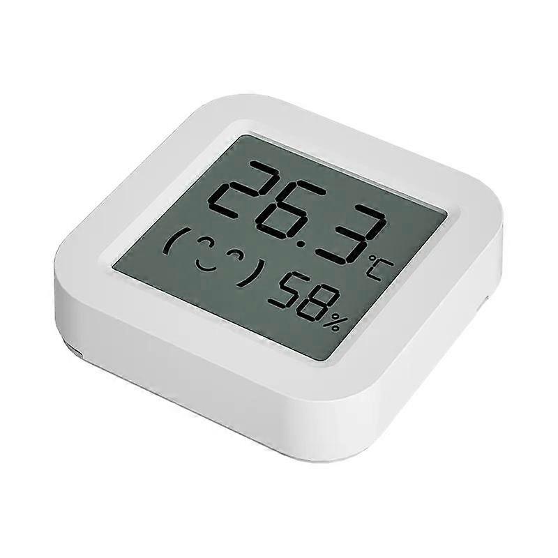 Mini Thermometer Hygrometer LCD Digital Display Indoor Electronic Temperature Humidity Sensor Meter Smiling Face Display