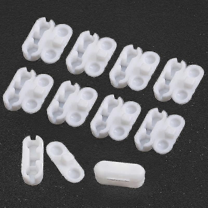 10pcs Plastic Roller Blinds Pull Cord Chain Curtain Connector For Vertical