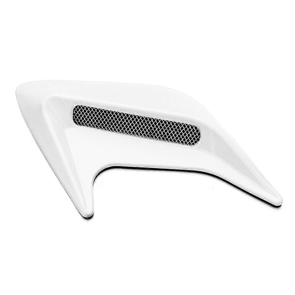 2Pcs 3D Car Side Vent Air Flow Fender Shark Gill Sticker Auto Simulation Air Inlet Decor Intake Car Decor Modification Accessry