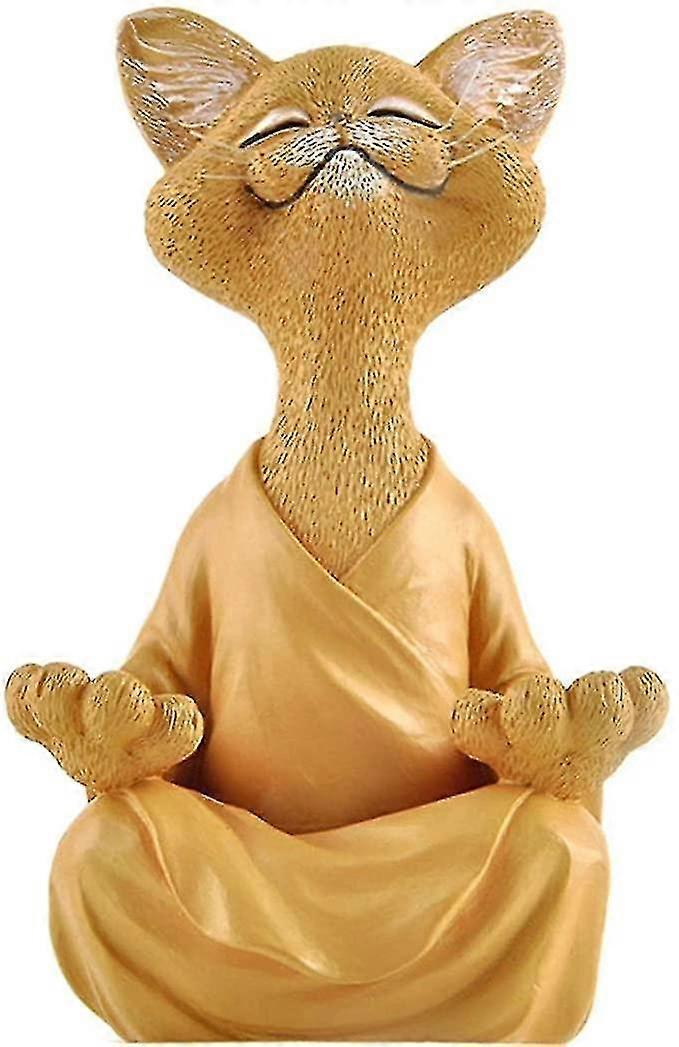 Kung Fu Cat Decoration Figurine