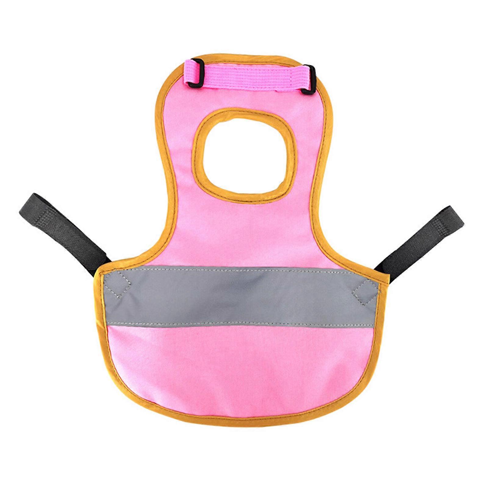 Reflective Chicken Harness Hen Saddle Apron Adjustable Hen Reflective Vest Poultry Feather Protection for Chicken Geese Duck