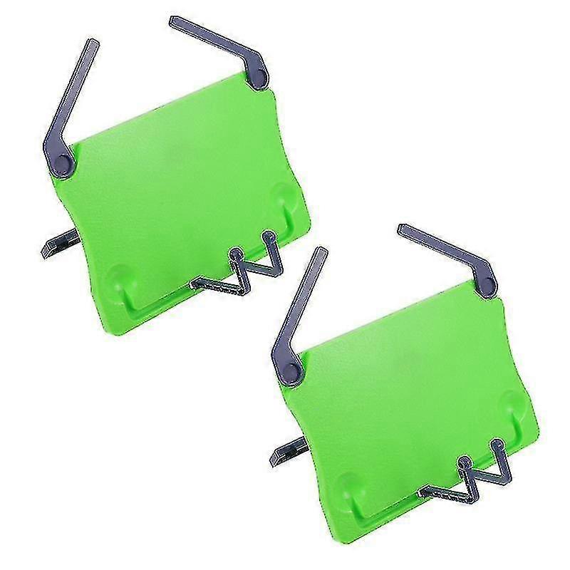 Green Music Stand 2 Pieces Music Stand Practical Desktop Reading Stand Multifunctional Table