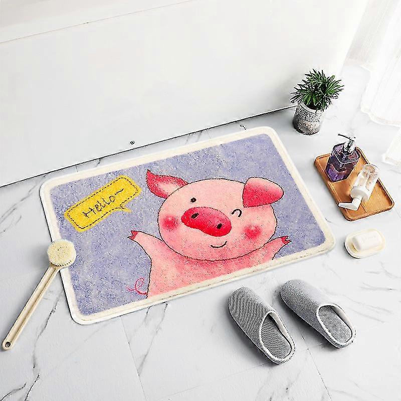 Vana předložka protiskluzová absorpční sprcha koupelna koberec koberec karikatura č.10