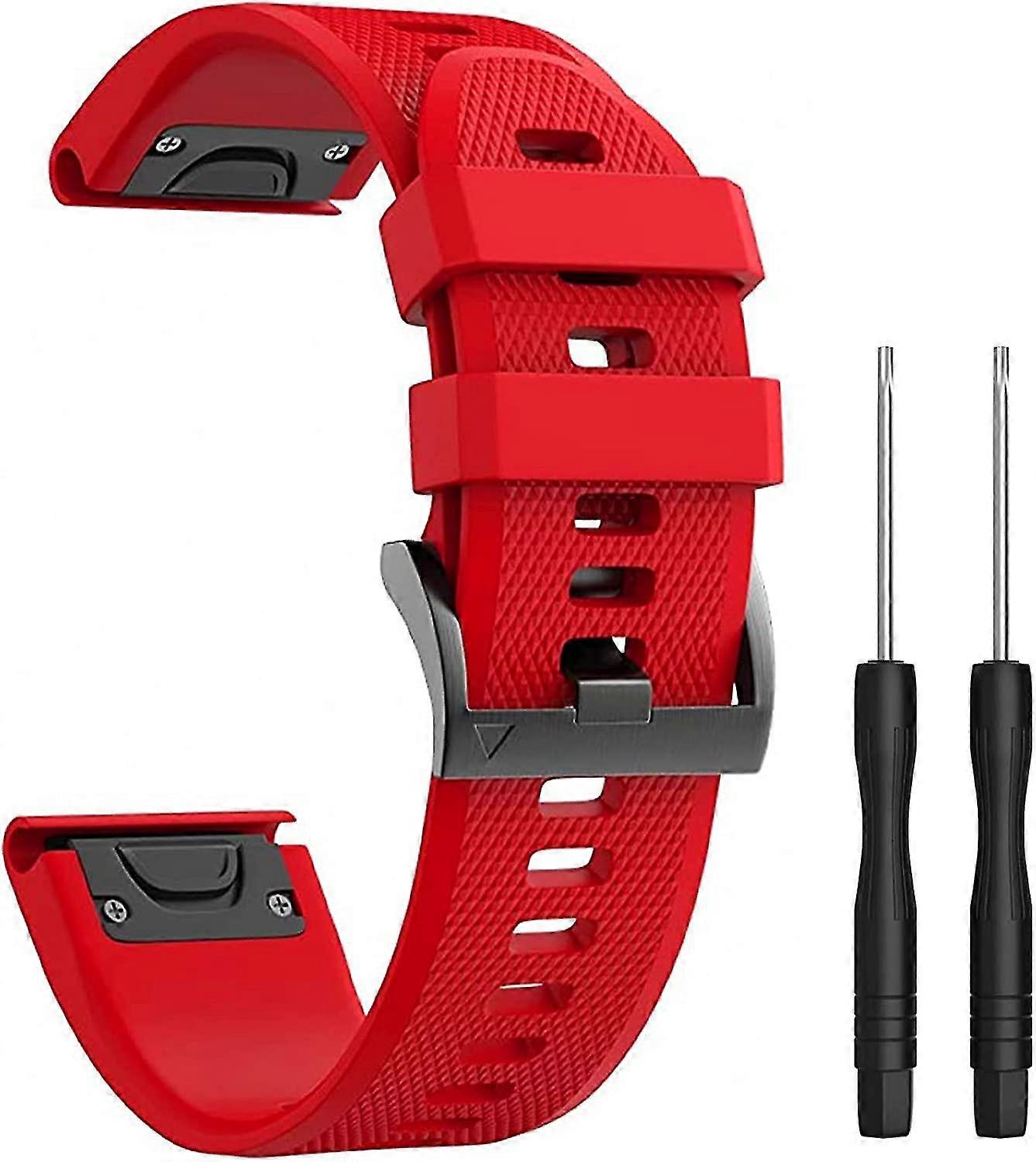 Silicone Band Watch Band Fenix 5x 26mm Width Compatible With Fenix 5x/fenix 5x Plus/fenix 6x Pro