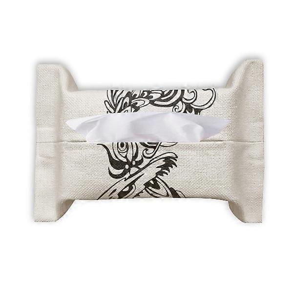 kinesisk drage fugl dyr papir håndkle vev bag serviett bumf