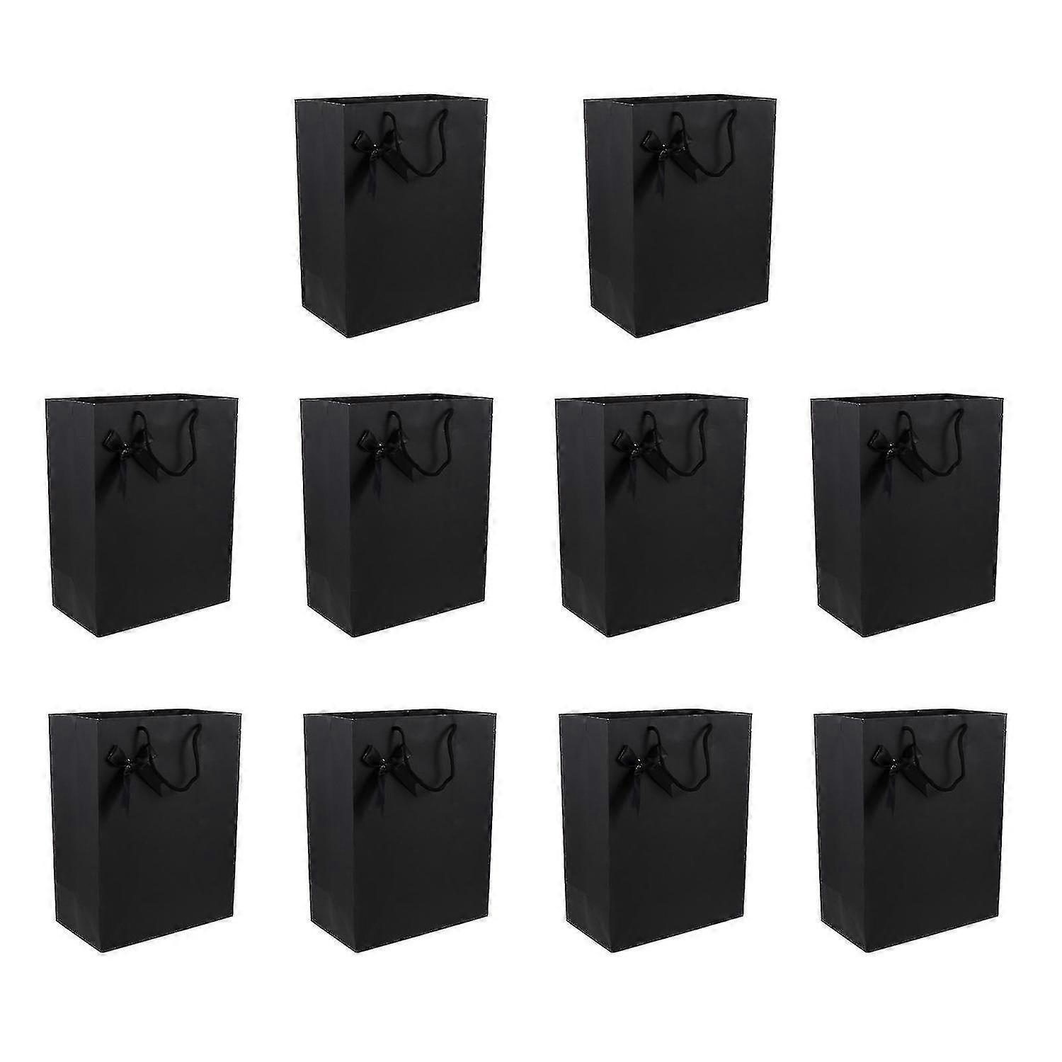 1セット10pcsファッション蝶結びギフト包装袋ポータブル紙包装袋