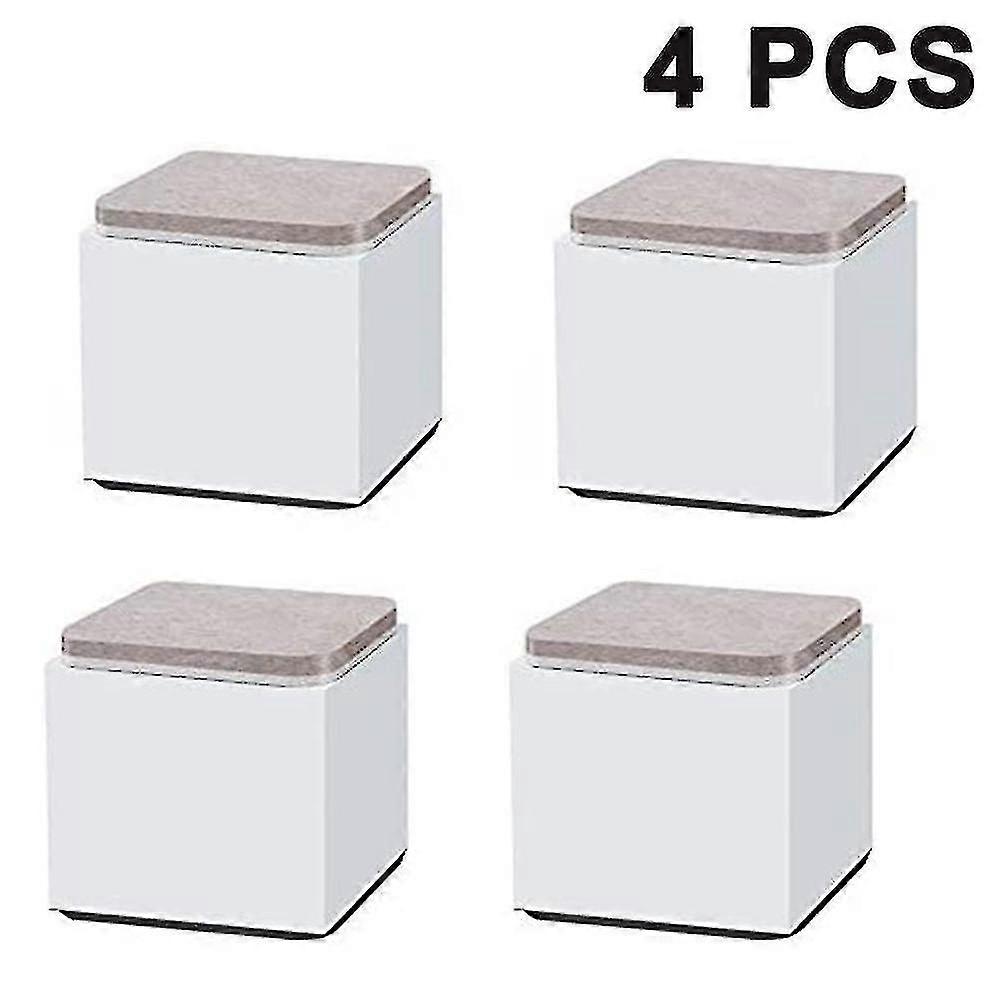 4 Pieces Home Care Table Heightening Foot Pad Non-slip Leg Pad