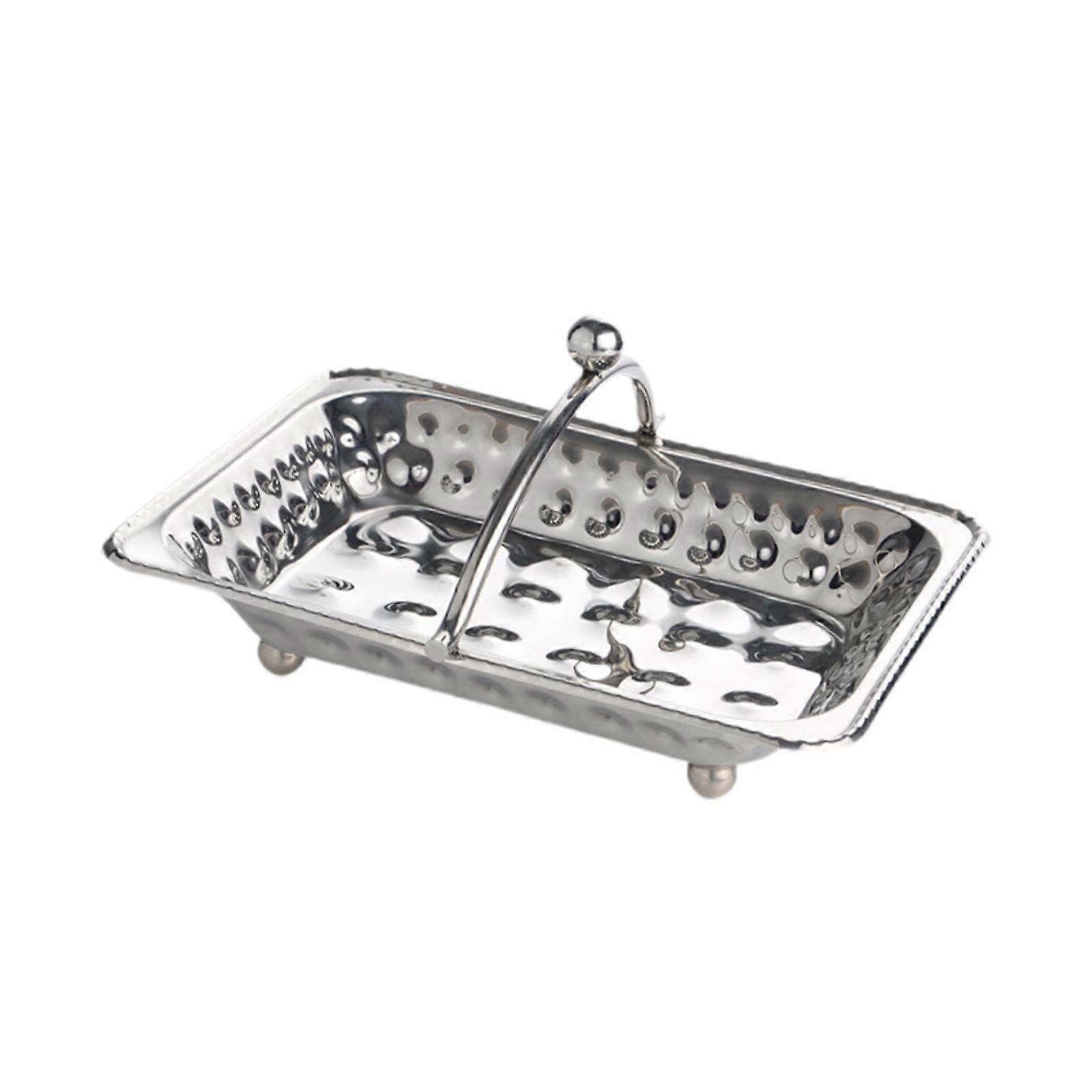 Hot Towel Tray Rustproof Versatile Fruit Dinner Plate for Bathroom Household