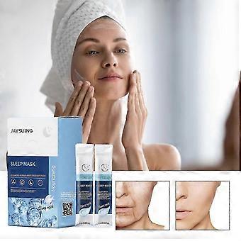 Jaysuing anti-wrinkle collagen sleeping mask fades fine lines and tightens skin anti-wrinkle and anti-aging leave-in mask BF