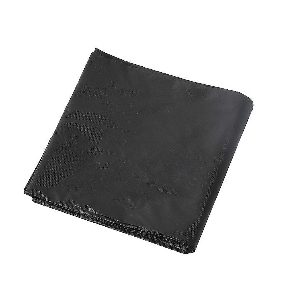 Multi-Color Disposable Party Tablecloth PE Plastic Birthday Solid Color Tablecloth(Black)