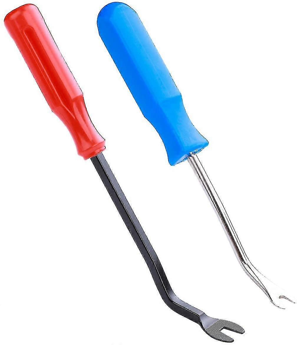 2pcs Upholstery And Construction Staple Remover With Tack Puller Tool