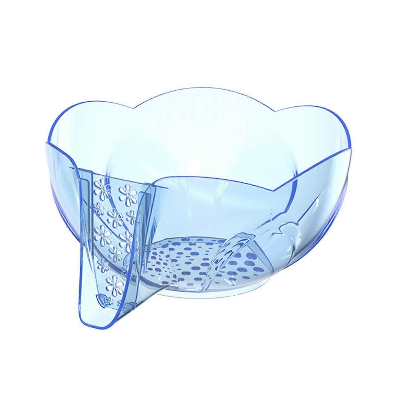 Drain Basket Fruit Vegetables Colanders with Spout BPA Free Fruit Cleaning Bowl with Strainer