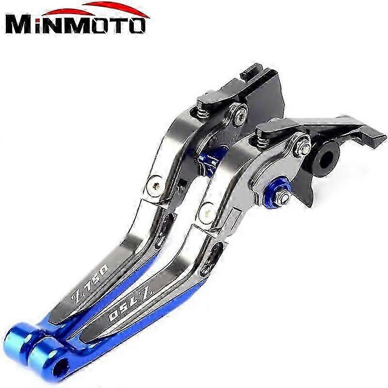 unique compatible with Kawasaki Z750 Z 750 2007-2012 Motorcycle Accessories Folding Extendable Brake Clutch Levers Logo Z750 Green