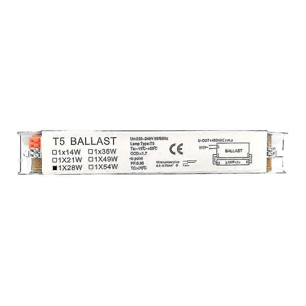 Lampada di grado industriale Reattore fluorescente elettronico T5 Ballast fluorescente