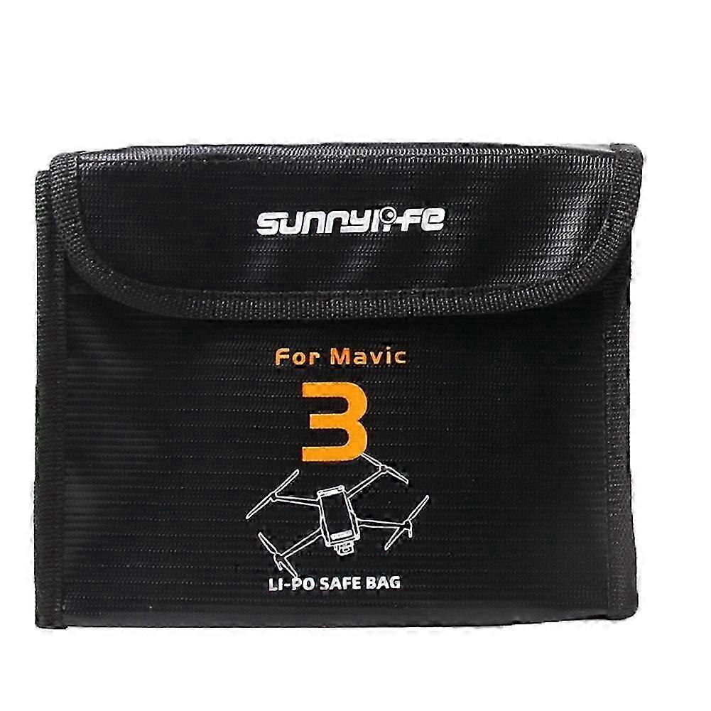 Flight Battery Safe Bag For 3 Protective Case Transport Safe Explosion-proof Anti-scratch Accessory,c