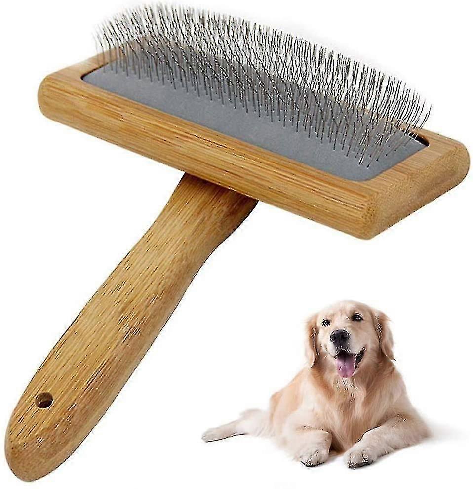 Soft Brush For Pets(1pcs, Brown)