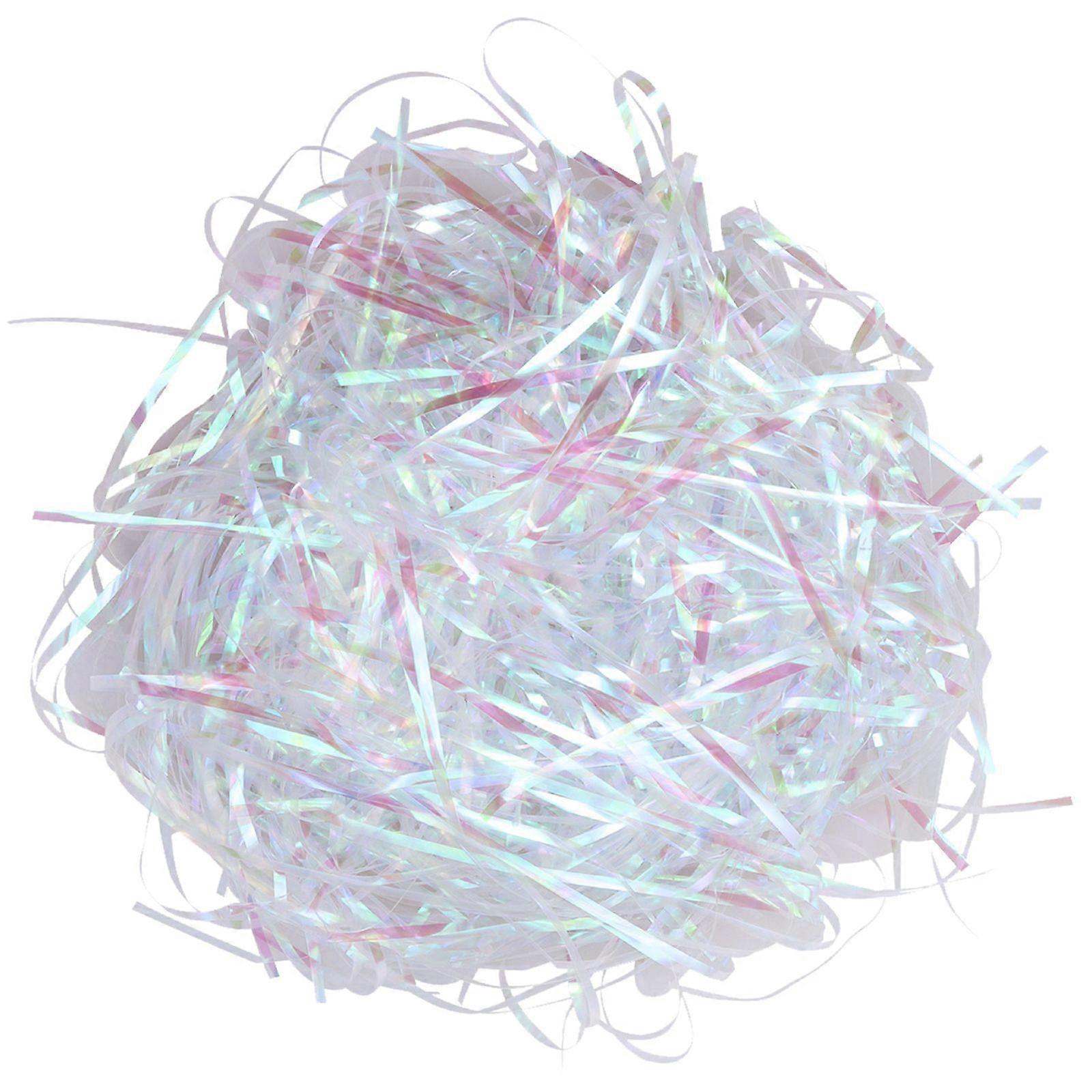 Symfonie Zijde Transparante PET Zijde Geschenkdoos Gevuld met Versnipperd Document Iriserende Hamper Versnipperen Gift Vul Verpakking Partijbenodigdheden 20G 3MM