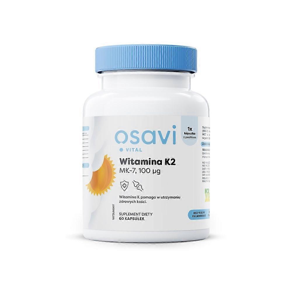Osavi vitamin k2 Mk-7 100 mcg (60 capsules) 8678