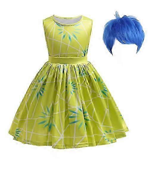 インサイドアウトジョイコスプレコスチュームプリンセスドレスアクセサリー女の子ハロウィーンクリスマスカーニバル