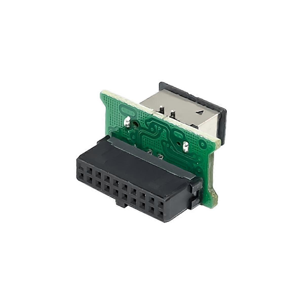 ST684 Motherboard USB3.0 Front 19PIN Connector to USB 3.1 TYPE-E Front Motherboard Adapter