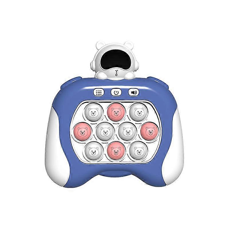 Fast-Push-Bubble-Game for Kids & Adults [Pop Fidget Quick Push Game] [Light up Puzzle Speed Push Game] [Handheld Fidget Game Toy] Gift for Boys & Girl