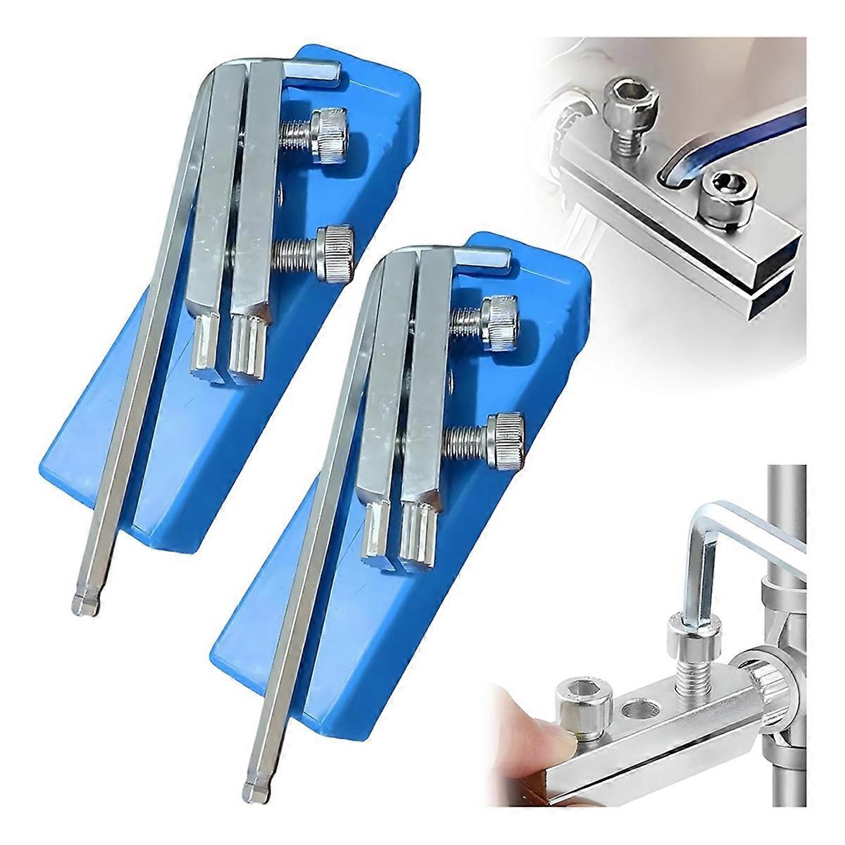 Broken Faucet Removal Tool,Stripped Screw Extractor,Broken Pipe Extractor Tool,Pipe Extractor Set 2