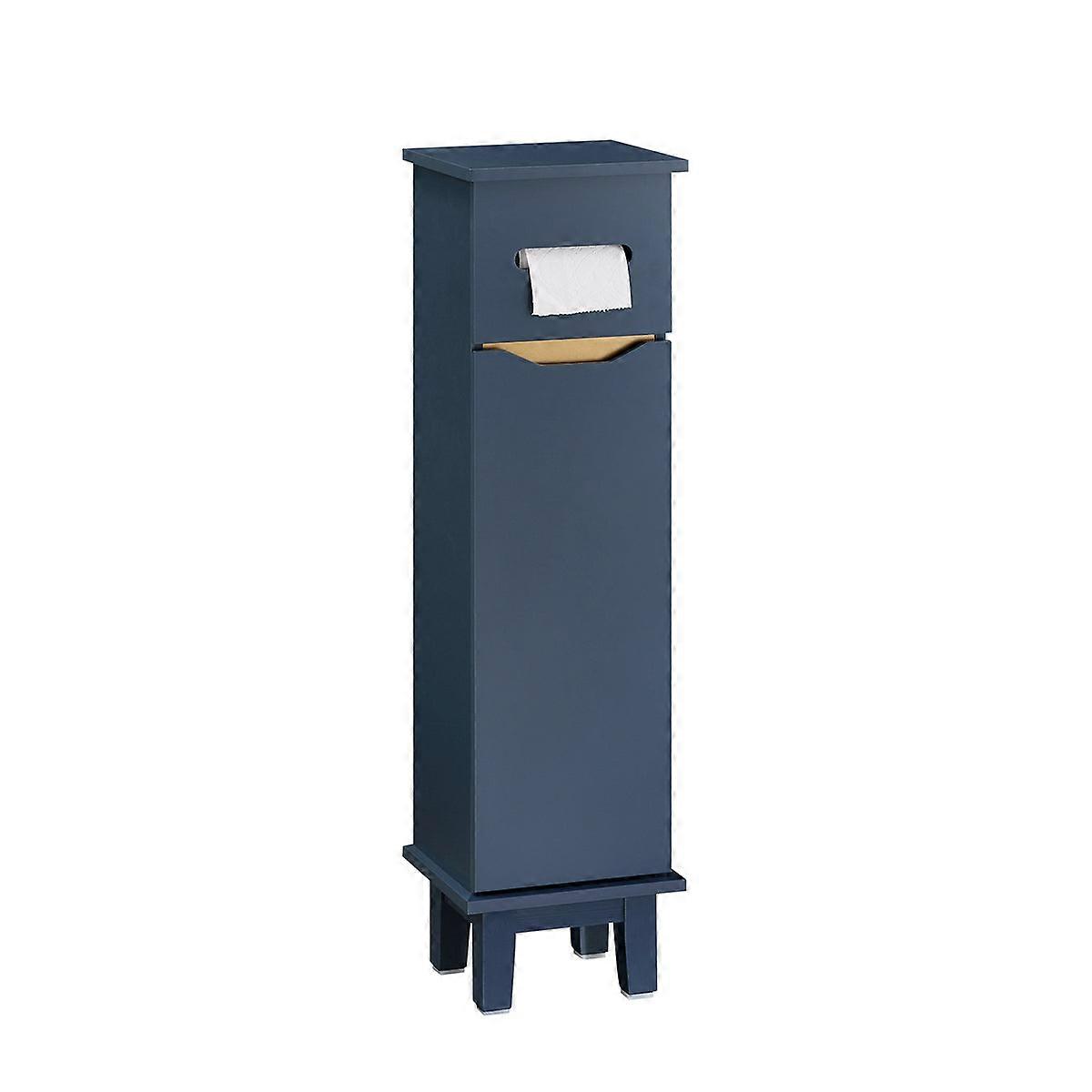 SoBuy BZR192-B, Διοργανωτής χαρτιού υγείας 20cm Στενή μονάδα ντουλαπιού αποθήκευσης με κρυφή πόρτα Ντουλάπι μπάνιου Αποθήκευση τουαλέτας ανθεκτική στην υγρασία