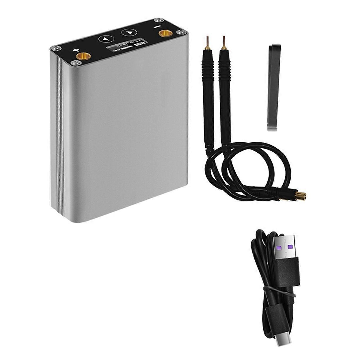 بقعة لحام قابل للتعديل 30 تروس شاشة OLED 5000mAh Lipo تشمل بحد أقصى 0.15 مم شريط النيكل المحمول لحام البقعة -30