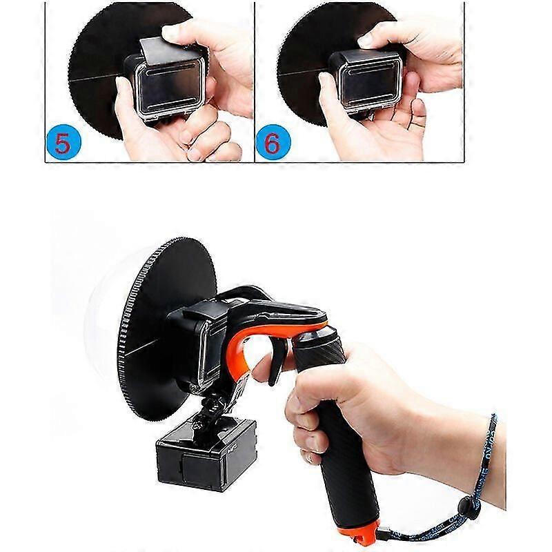 2018 Dome Port Gopro Diving Camera Accessory With Waterproof Housing For Gopro Hero5/6/7