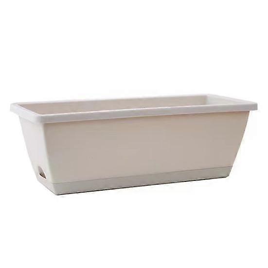 Vegetable Growing Box Flowerpot with Drainage Holes Thickened Edge Strong Load-Bearing Indoor Rectangular