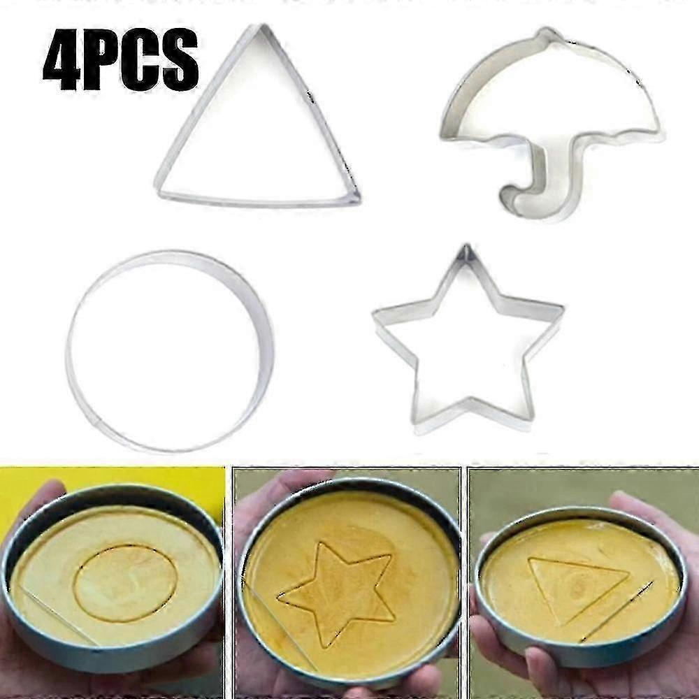 4pcs/set Cookie Sugar Baking Mould Biscuit Cutter Tool