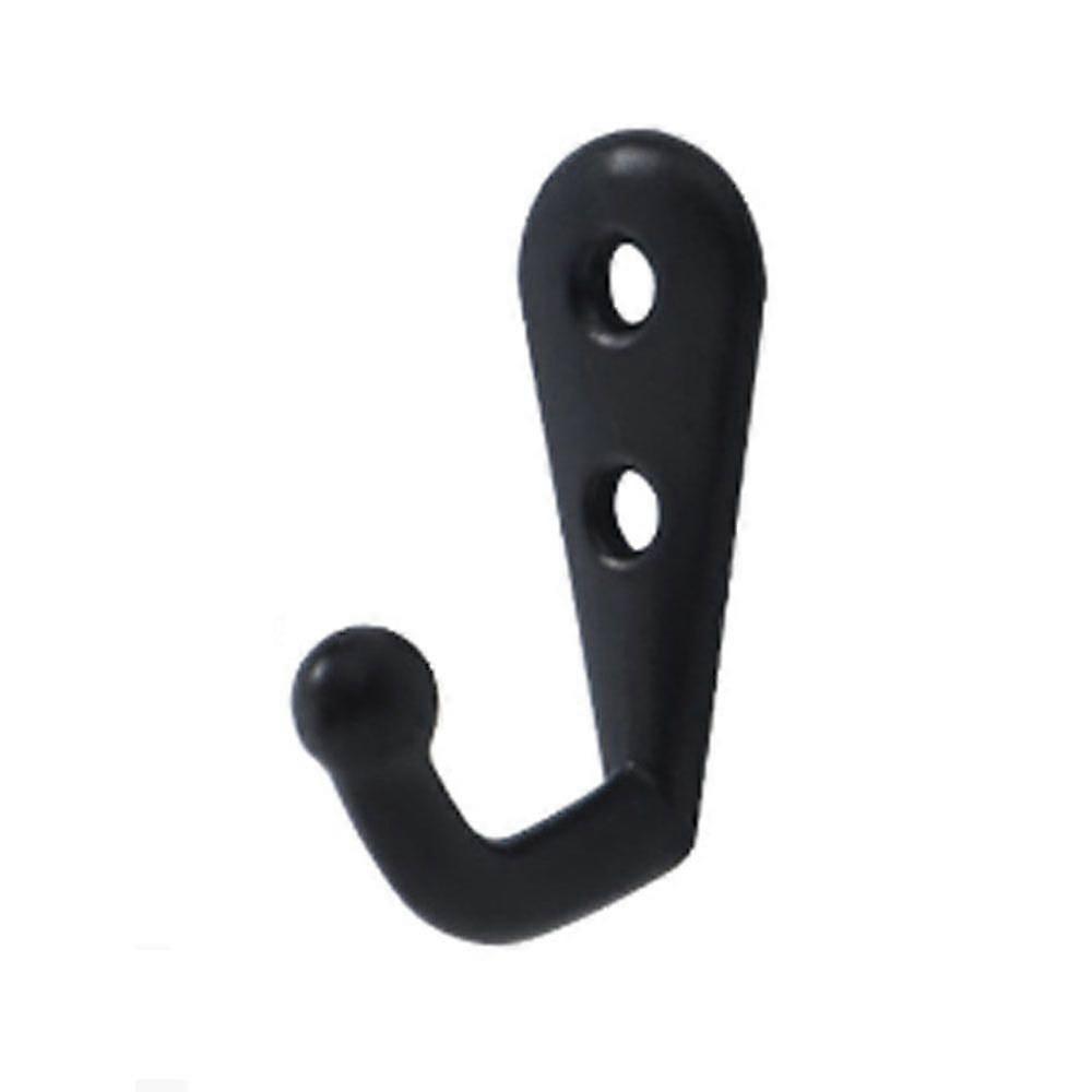 10 pcs black retro small clothes hook, one hook for hanging clothes