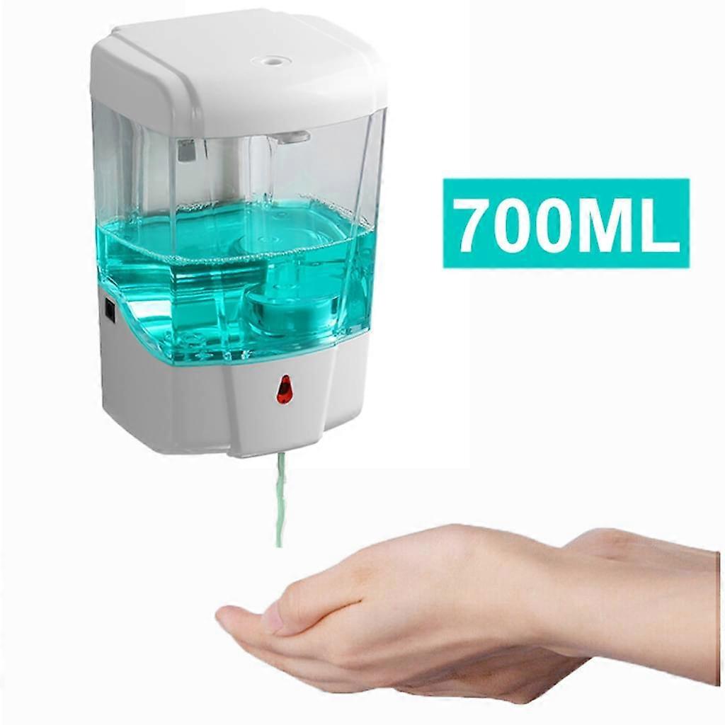 Smart Hygiene Hub, Automatic Soap Dispenser with Precise Infrared Sensing, Non-Drip Design for Cleanliness, Wall-Mounted for Space Economy,