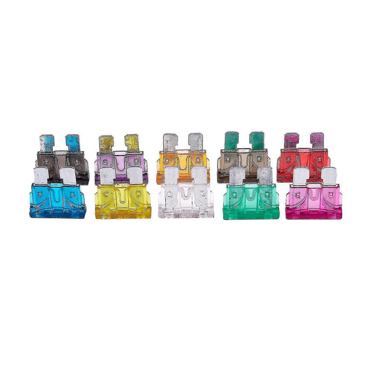 100 Mechanical Fuse 2a 3a 5a 7.5a 10a 15a 20a 25a 30a 35a For Voiture Moto Auto (haoyi)-YUHAO