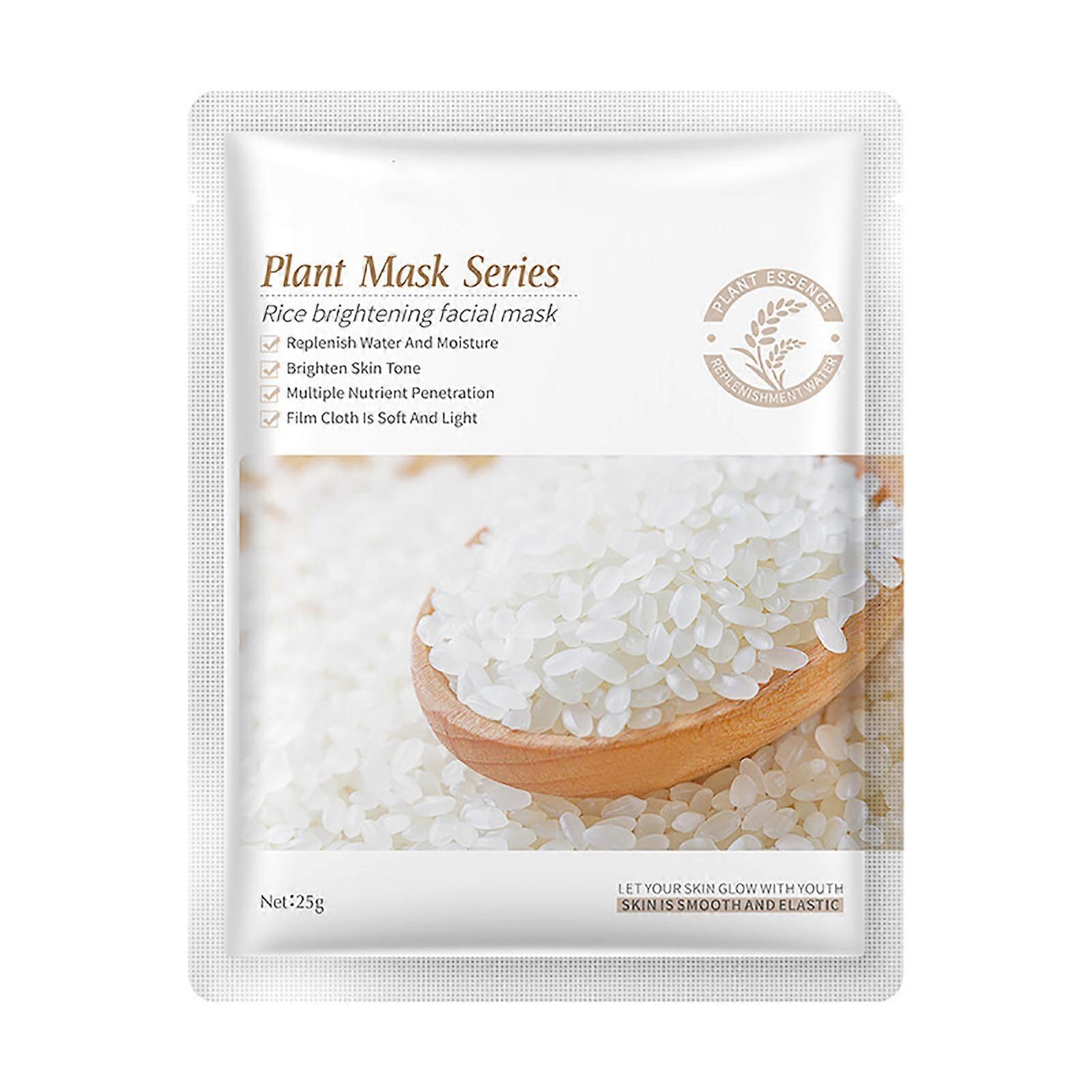 Rice Mask 20ml Hydrating and Brightening Face Mask with Rice Extract for Deep Cleansing and Nourishing HarmonyHub216