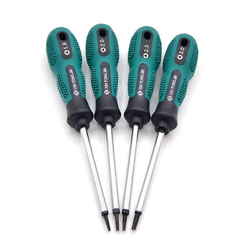 Precision Screwdriver Kit 4 Piece Multifunctional Hand Tool Set For Electronics 1.8mm 2.0mm 2.3mm 3.0mm