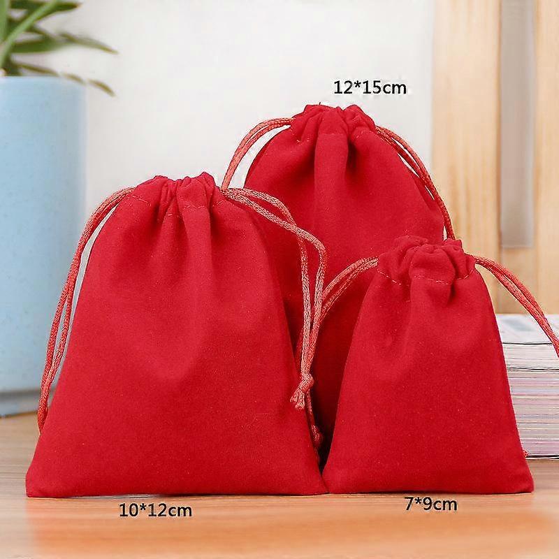 Fashion Luxury 1pc Fashion Flannel Bags Of High-Grade Gift Packing Velvet Bag Jewelry Bags Of Storage Jewelry Box