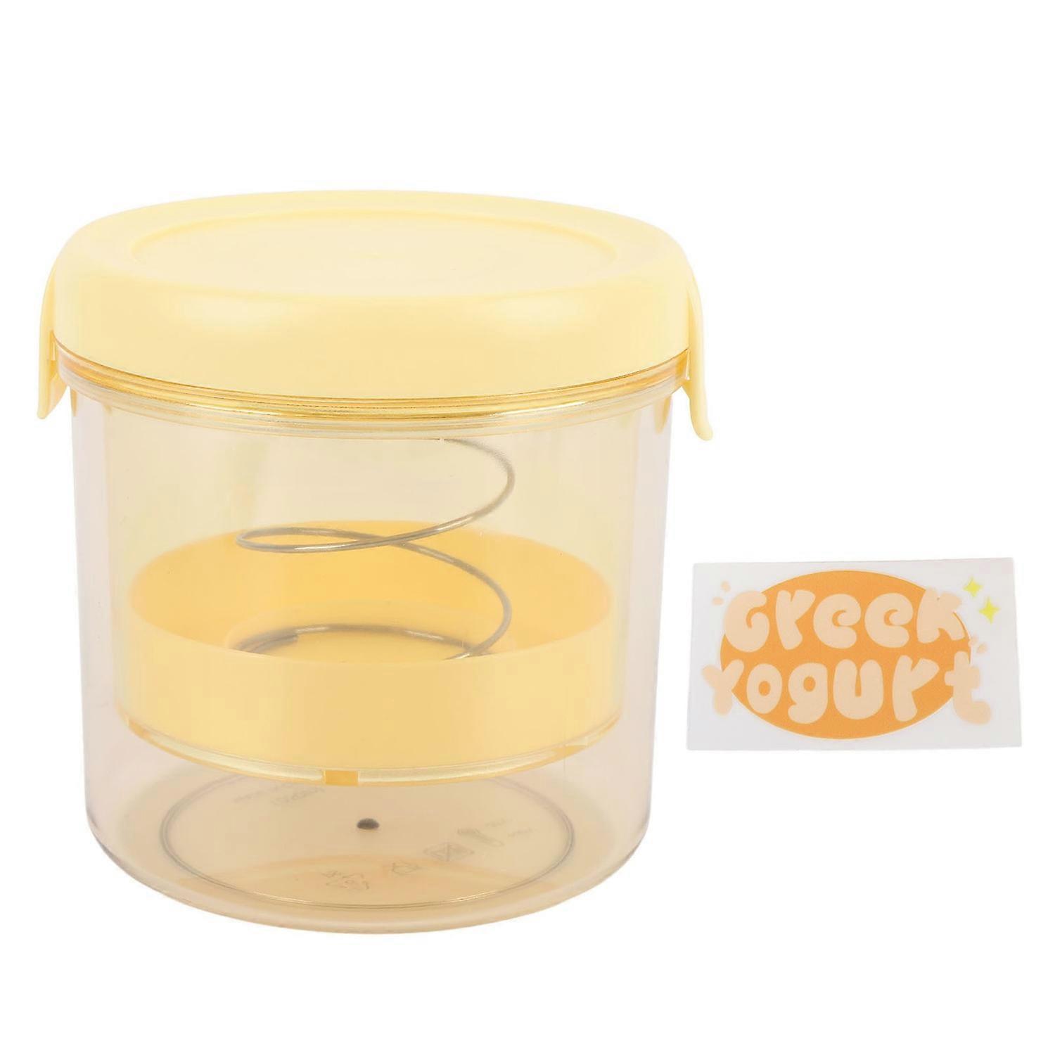 Greek Yogurt Strainer Maker with Lid Fine Mesh Yogurt Filter Maker for Homemade Thick Greek Yogurt K