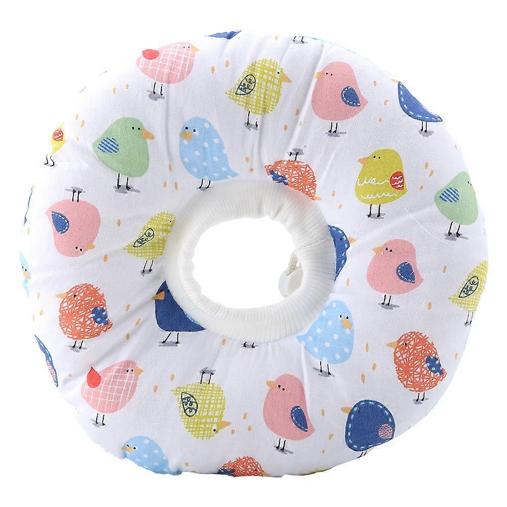 Bird Pattern Adjustable Lightweight Protective Pet Collar