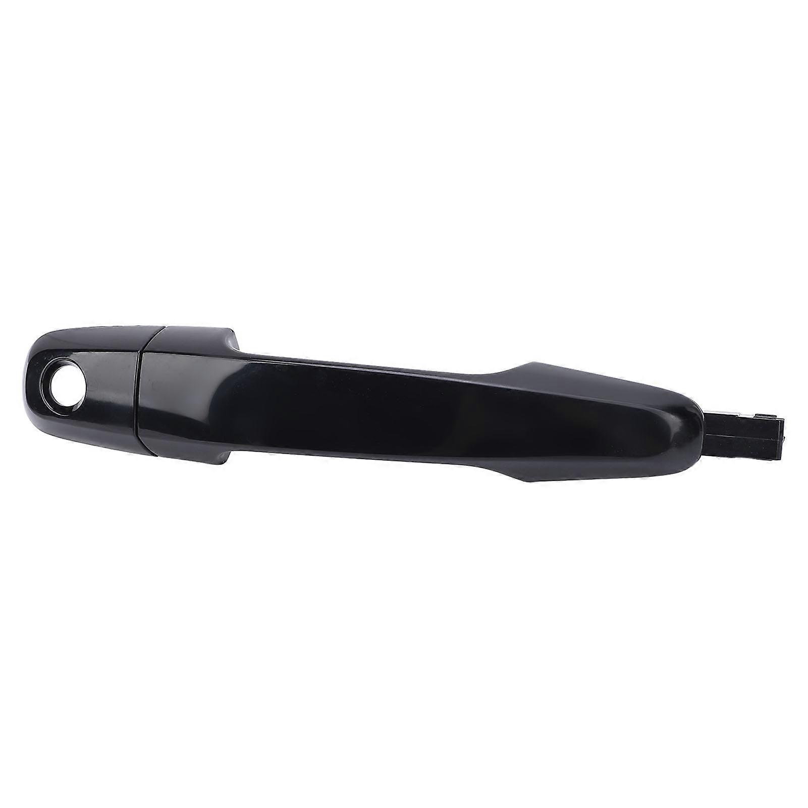 Outer Door Handle Comfortable Grip Black Scratch Resistant Exterior Door Pull Handle Replacement for Triton L200 2006 to 2015 Front Door