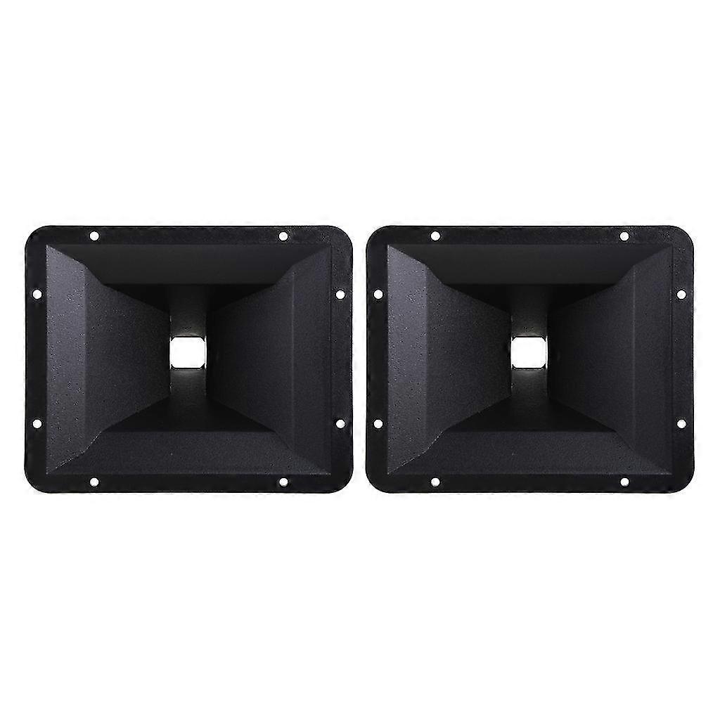 2Pcs Threaded Tweeter Horn Repair Part HiFi Speaker