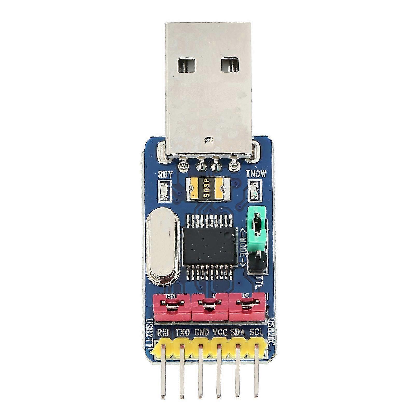 USB-sarjaporttimoduulin toimintatilat 12C IIC UART TTL -siltasirukomponentteihin YS-CH341T
