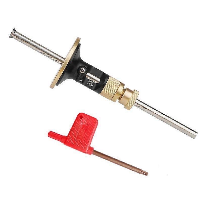 Stainless Steel Wheel Marking Gauge, Professional Design, Sharp Blade For All Wood, Easy To Use, Clear Scale, Scratch-Free Surface, Versatile Use For