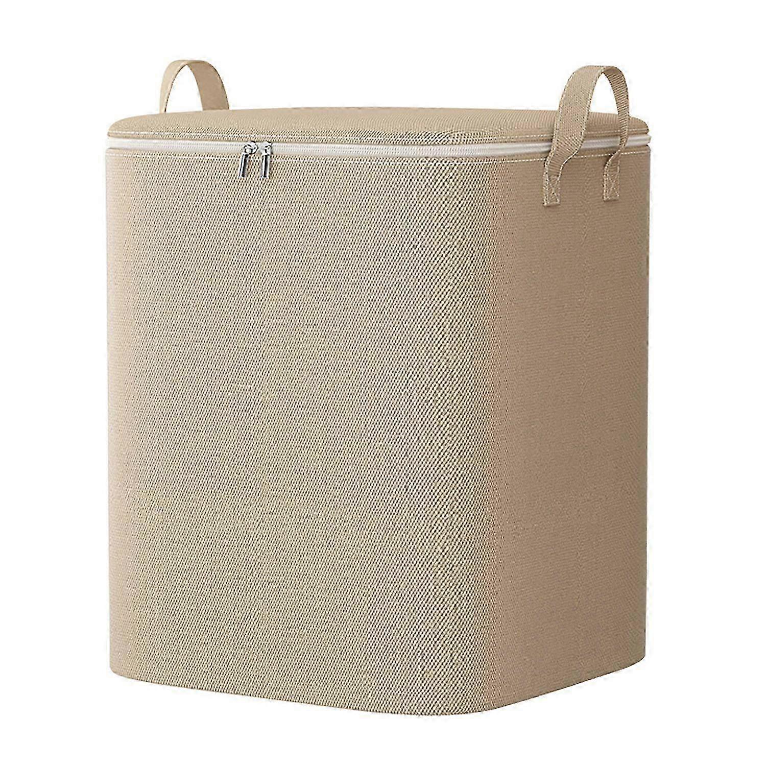 Clothes Storage Bag Large Capacity Portable Handle Zipper Heavy Duty Foldable Multifunction Quilt