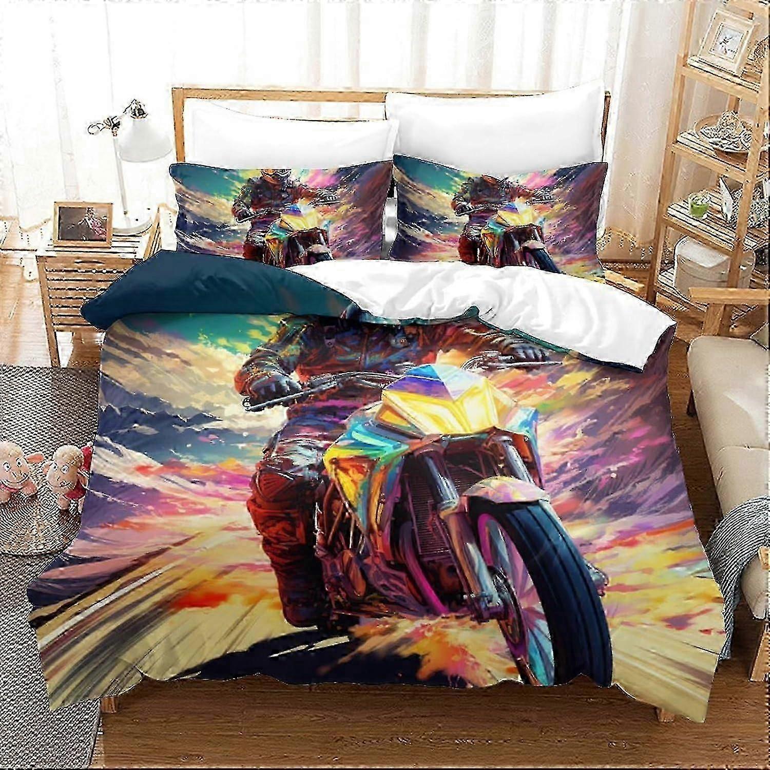 J722 Bed Sheets 3D Audrey Hepburn Duvet Cover Set Soft 3 Piece Bedding Set boys Print Pattern Comforter Cover Set with Pillowcase Quilt Cover with Zip